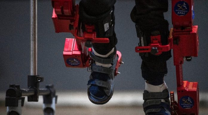 Robotic go well with provides paralyzed kids present of strolling