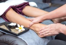 Explanation why foot therapeutic massage at night time is nice