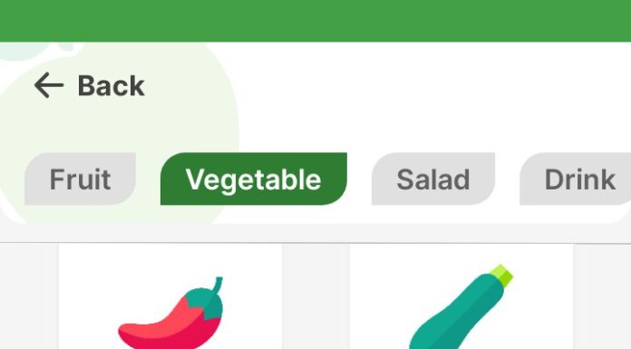 New app to assist individuals eat 5 parts of fruit and veg a day