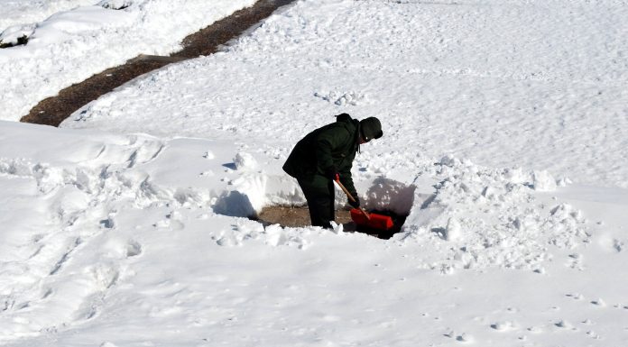 Snow shoveling might be hazardous to your coronary heart
