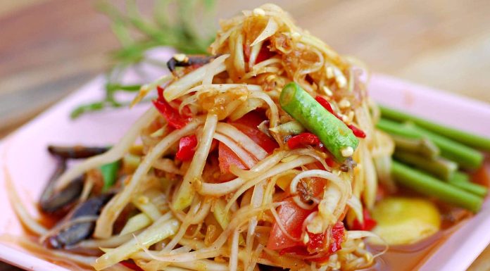 Uncooked papaya salad recipe: A wholesome and nutritious meals choice
