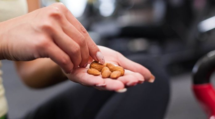 Have almonds as a post-workout snack due to their myriad advantages!