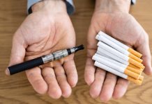 Negative effects of vape are much like smoking a cigarette, finds a research