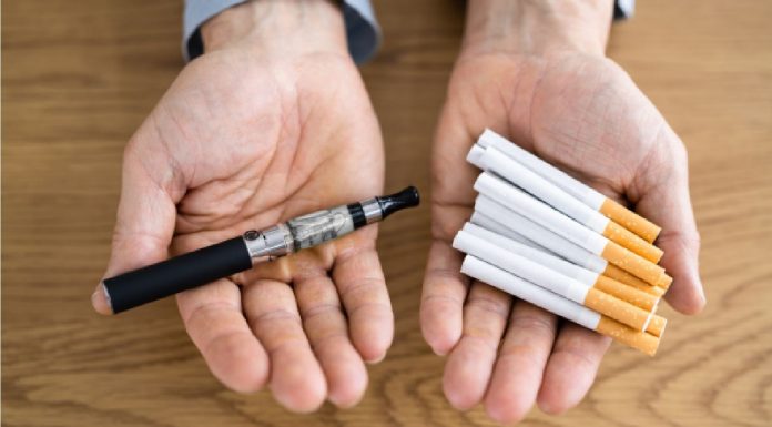 Negative effects of vape are much like smoking a cigarette, finds a research