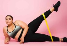 Resistance band exercise for girls over 40