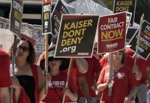 Hundreds of US well being care staff go on strike in a number of states over wages and workers shortages
