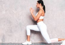 Find out how to do leaping lunge for weight reduction