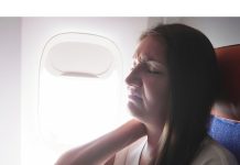 Submit flight stretches to eliminate cramps