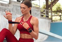 5 est wrist assist band for fitness center