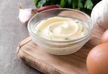 Is mayonnaise with uncooked eggs protected?