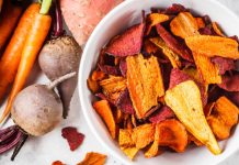 Make wholesome vegetable chips with these recipes